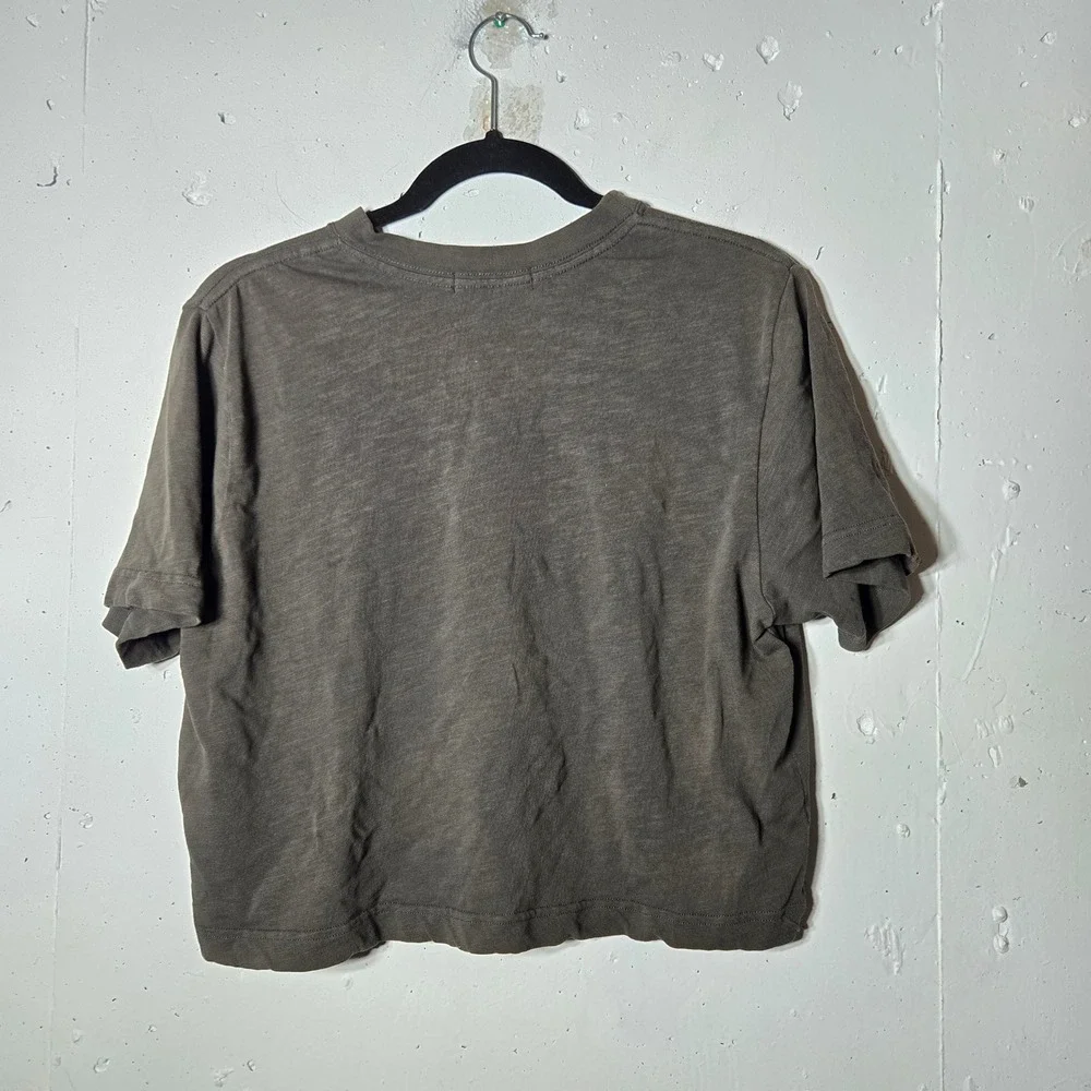 Junk Food Grateful Dead Skeletons Crop Graphic Tee Medium Band Tee Festival Rock - Picture 2 of 10